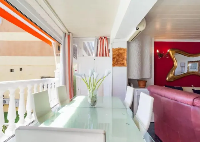 Apartamento Playamar Primera Linea De Playa Urb. La Farola